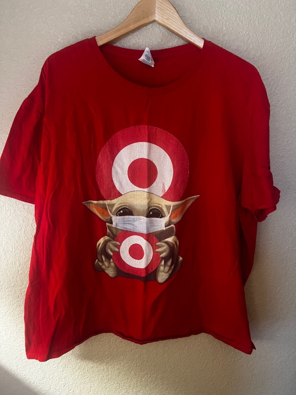 Delta-Soft Target Yoda COVID Plus Size T-Shirt